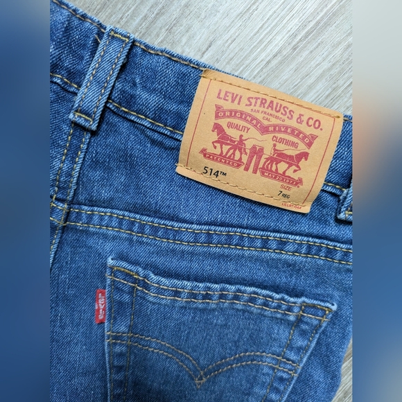 Boys Levi's 514 Performance Straight Jeans - Picture 3 of 7